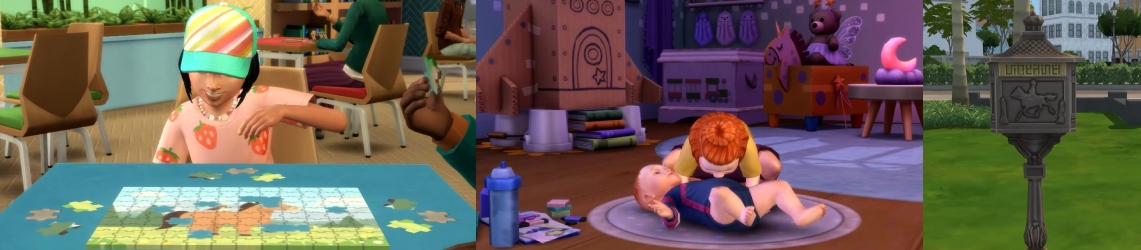 The Sims 4 Toddler Stuff is finally listed on