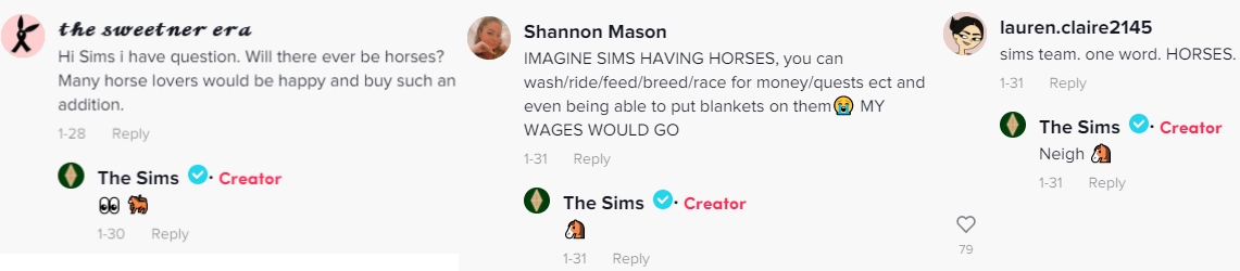 Horses Finally Coming to The Sims 4 (Leak) - picture #2