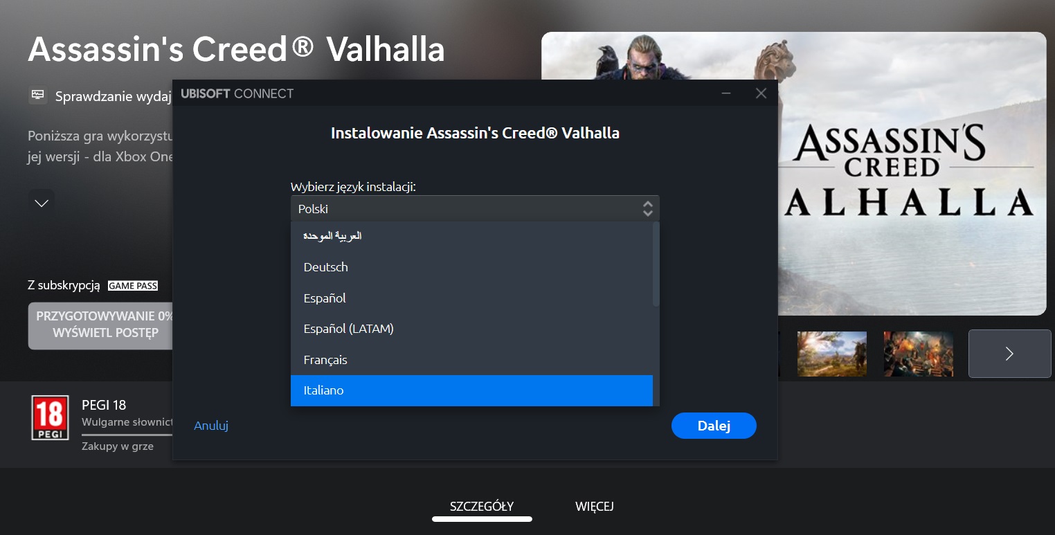 There Is No English in AC Valhalla on Game Pass. Players Are Looking for Solution - picture #1