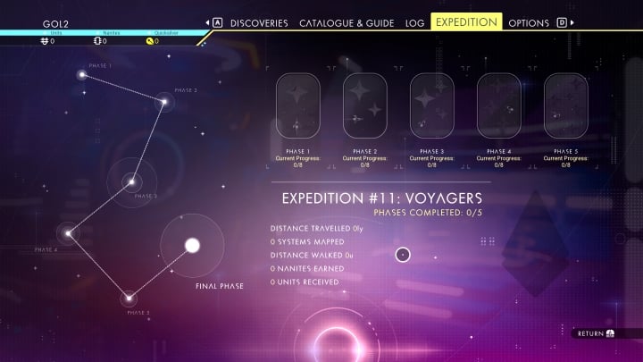 How to Start the Voyagers Expedition (Echo) in NMS; Tips on Milestones - picture #2