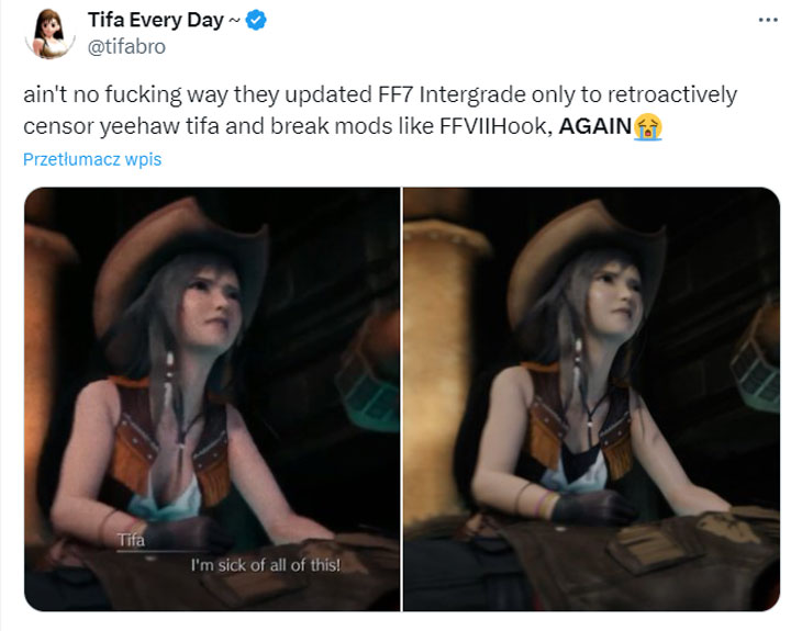 Square Enix Changes Tifa Lockharts Appearance in Final Fantasy VII Remake Intergrade, For Good Reason - picture #1