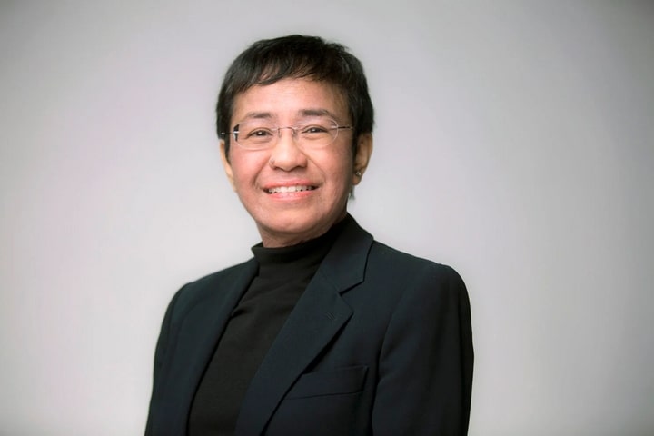 Maria Ressa | Źródło: The Harvard Gazette