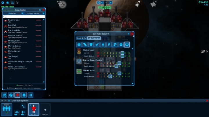 Cosmoteer - crew management and transfer - picture #1