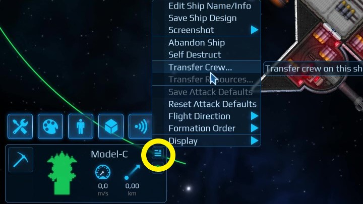 Cosmoteer - crew management and transfer - picture #2