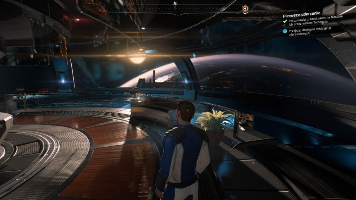 W Mass Effect: Andromeda sztuczna grawitacja na statku kosmicznym po prostu jest. - Sztuczna grawitacja będzie kluczowa w podboju kosmosu. Przyjrzałem się sprawie i to znacznie więcej niż tylko wymysł z gier i filmów - wiadomość - 2024-05-17