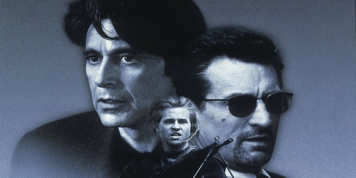 Heat, Michael Mann, Warner Bros. Pictures, 1995 - Best Movies of the 90s. Top 10 - wiadomość - 2024-01-18