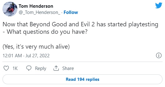 Beyond Good & Evil 2 Lives; Testing Underway - picture #1