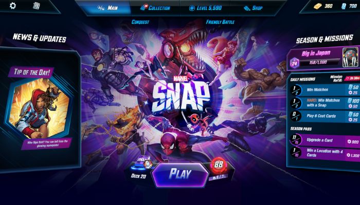 Marvel Snap Celebrates PC Launch With New Trailer