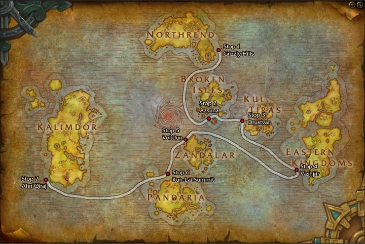 50 Minutes of Seafaring in WoW; Tourism in Azeroth - picture #2
