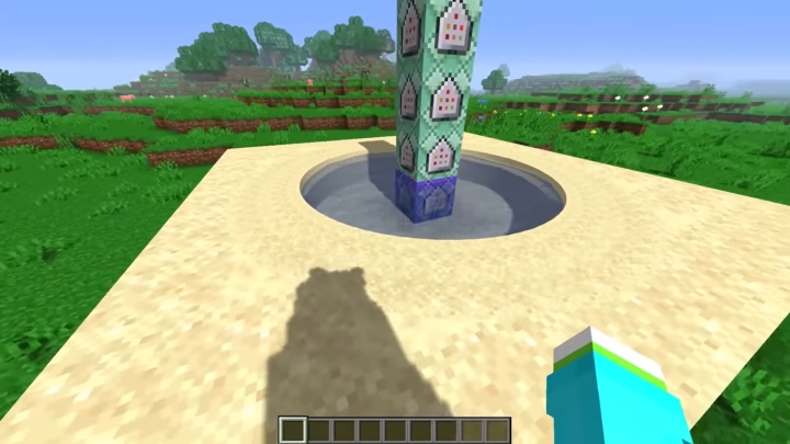 Minecraft Player Achieves a Perfect Circle in Vanilla Game - picture #1