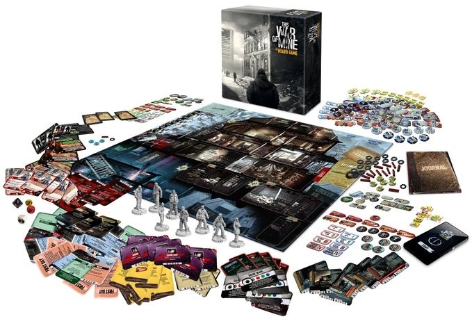 This War of Mine: The Board Game funded on Kicktarter and coming out in early 2017 - picture #1