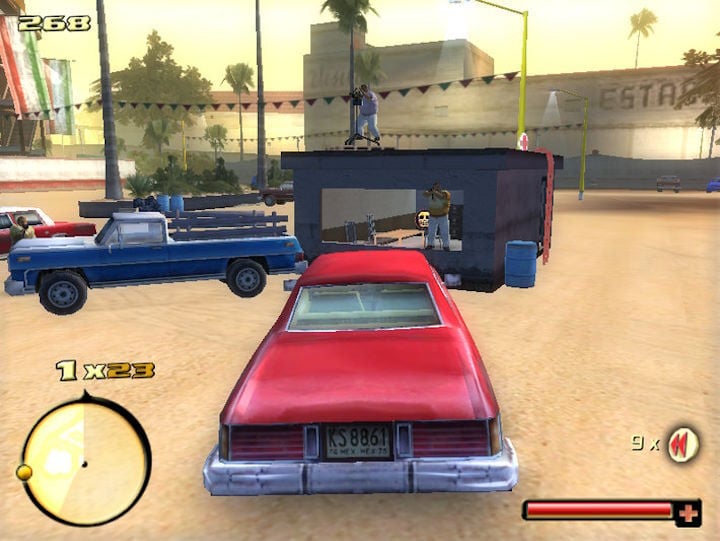 Se suponía que Total Overdose era un clon de GTA, pero se convirtió en un shooter loco con un ambiente latino