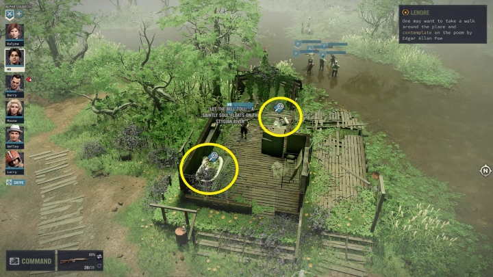 Lenore in Jagged Alliance 3 (JA3); Solve the Mystery - picture #1