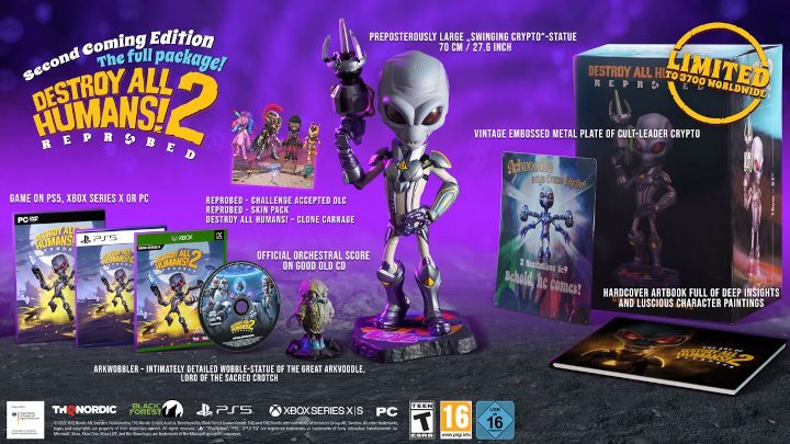 Destroy All Humans! 2: Reprobed Collectors Edition and Essential Info - picture #1