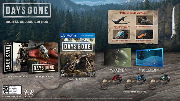 Days Gone - collectors edition, pre-order and new trailer - picture #2