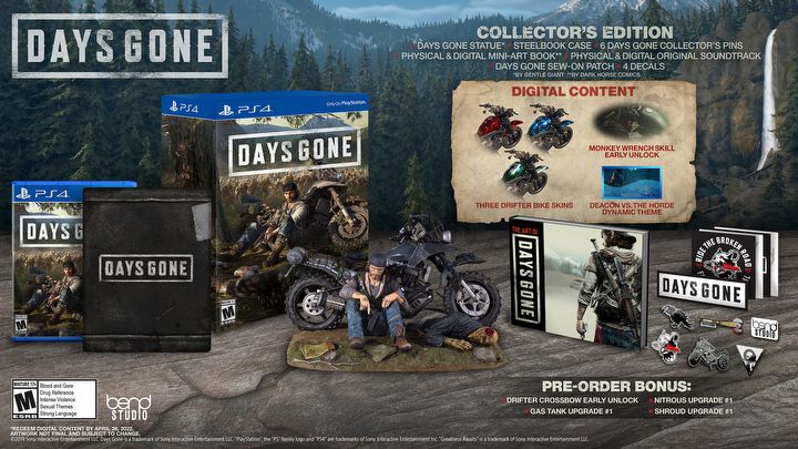 Days Gone - collectors edition, pre-order and new trailer - picture #3