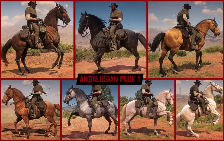 RDR2 Mod Adds New, Realistic Horse Breeds - picture #1