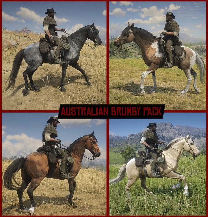 RDR2 Mod Adds New, Realistic Horse Breeds - picture #3