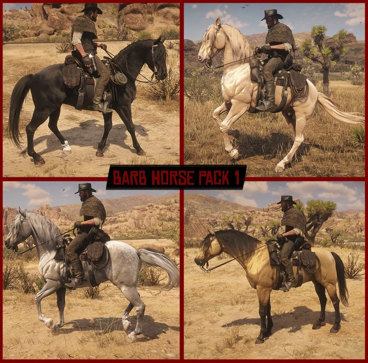 RDR2 Mod Adds New, Realistic Horse Breeds - picture #4