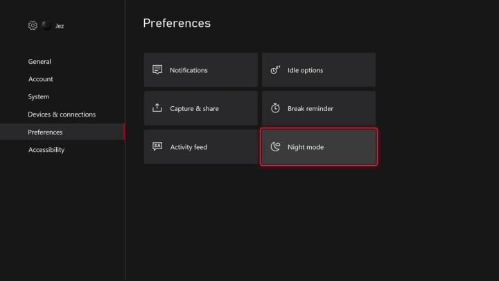 First Impressions From Xboxs Night Mode - picture #2