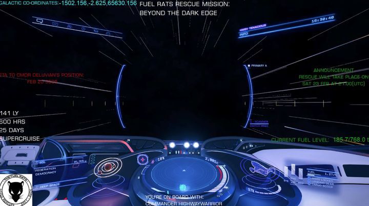 Elite Dangerous Pilot Stranded in Void, Players Attempt Rescue - picture #2