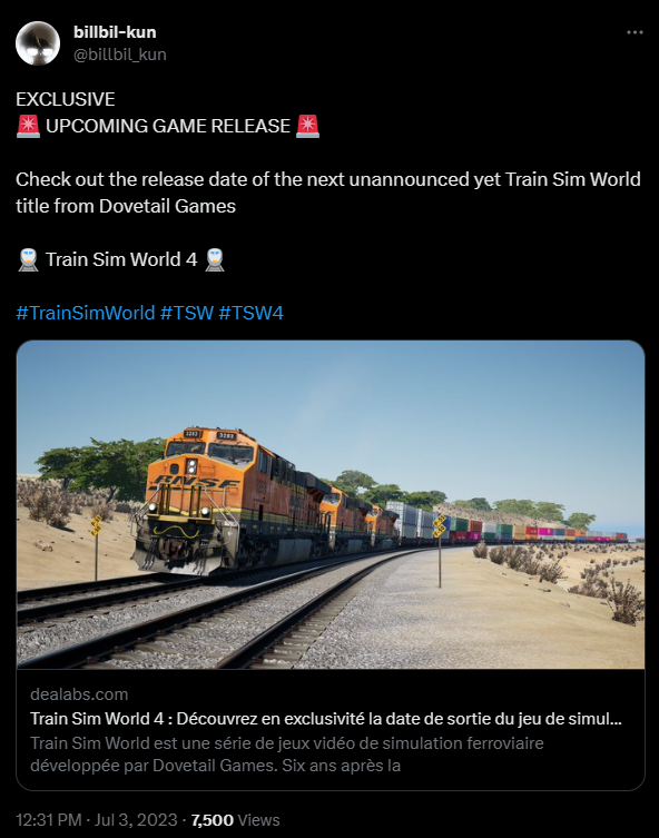 Train Sim World 4 With Possible Release Date; Price Mentioned - picture #1