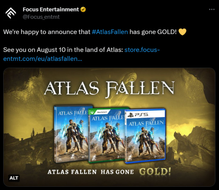 Desert RPG Atlas Fallen Gone Gold - picture #1