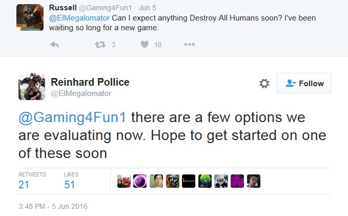 Nordic Games is thinking on reviving the Destroy All Humans! franchise - picture #1