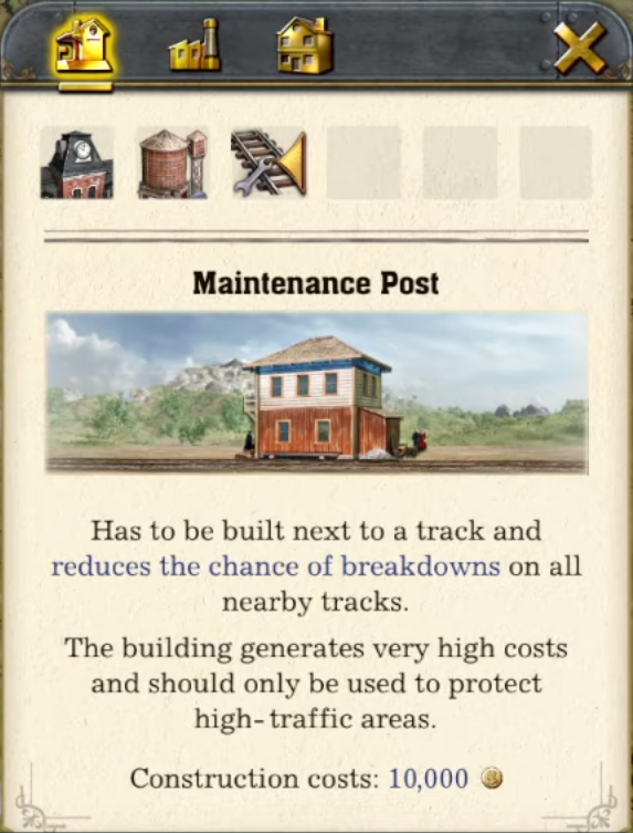 Maintenance in Railway Empire 2 Explained - picture #3