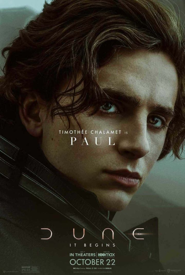 Dune Movie on New Posters; Main Characters Presented - picture #1