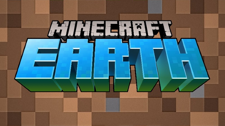 Minecraft earth logo