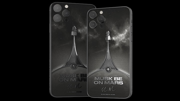 Caviars Anniversary iPhone 12s Pay Tribute to Musk and Gagarin - picture #1