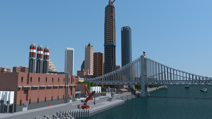Cities: Skylines-like City in Minecraft That Took 3 Years to Build - picture #1