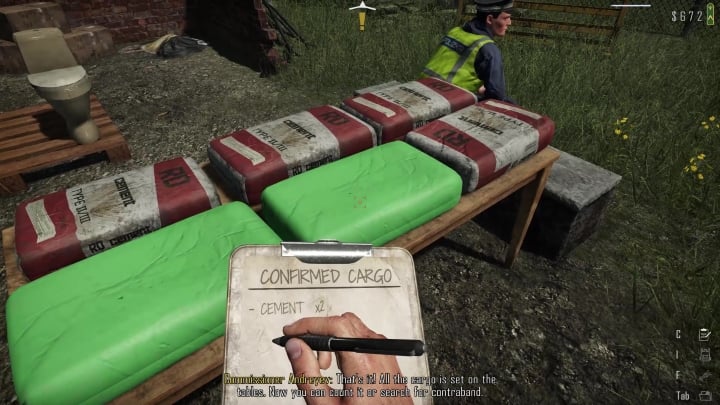 How to Count and Return Cargo in Contraband Police - picture #1