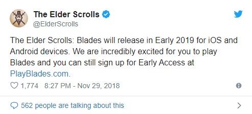 TES Blades delayed - picture #2