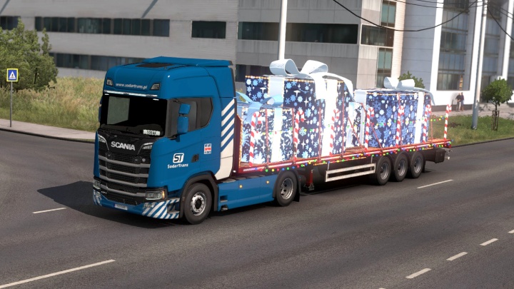 ETS2 and ATS Get Holiday Event With Players Delivering Gifts - picture #1
