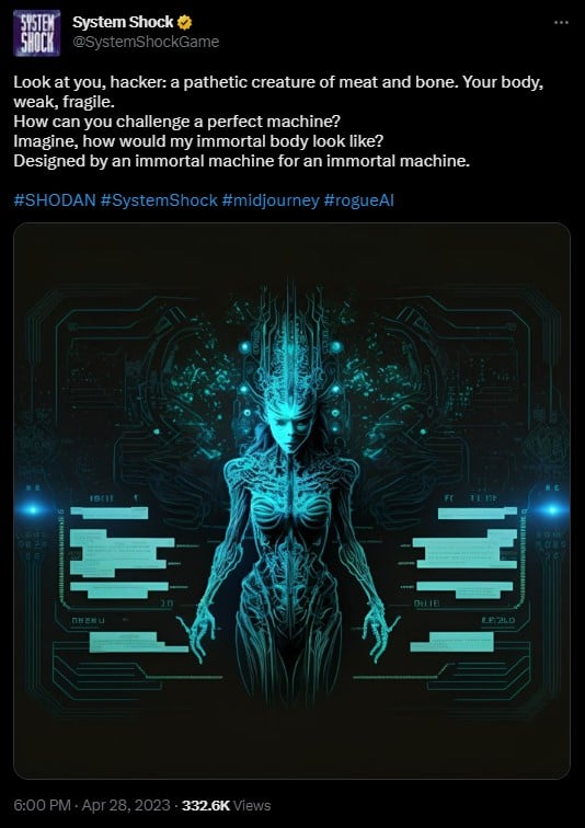 System Shock Devs Pissed Off Gamers With AI Graphics; Blizzard Chooses Same Direction - picture #1