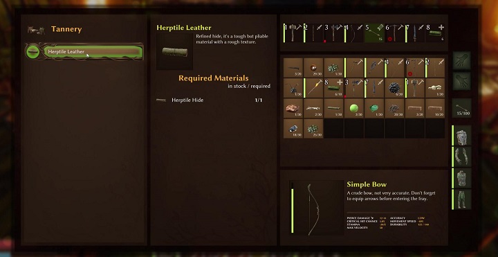 How to get Screw and Herptile Leather in Smalland - picture #5