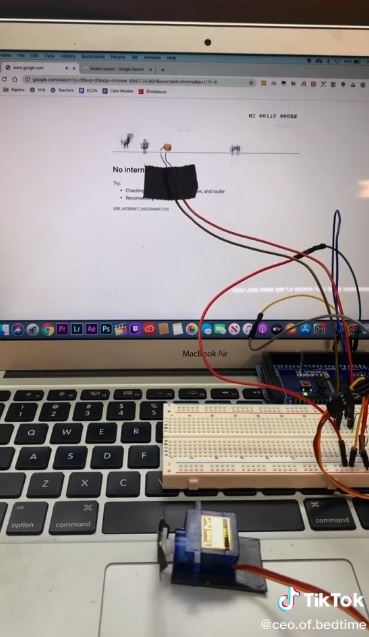 How to Beat Google's Chrome Dinosaur Game with Arduino
