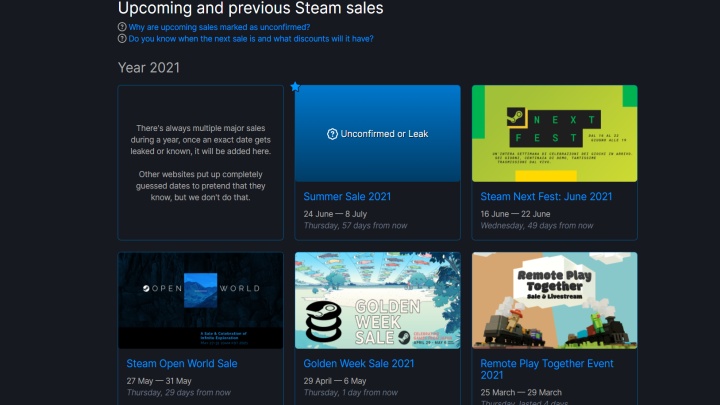Steam Summer Sale 2021 Schedule Leaked - picture #1