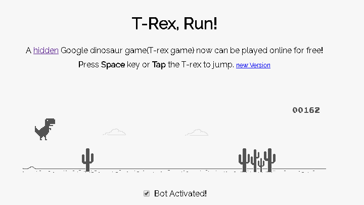 Someone Just Developed an Autopilot For Chromes T-Rex Game - picture #3