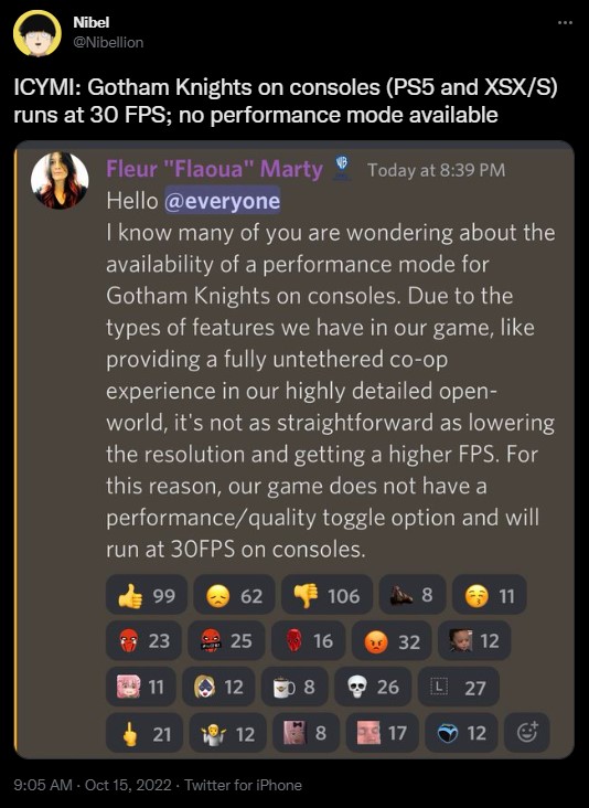 PS5 and Xbox Series X Cant Handle Gotham Knights in 60 fps Due to Co-op - picture #1