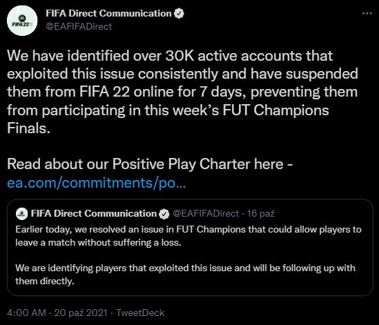 EA Releases New Update for FIFA 22 and Bans Over 30k Players - picture #1