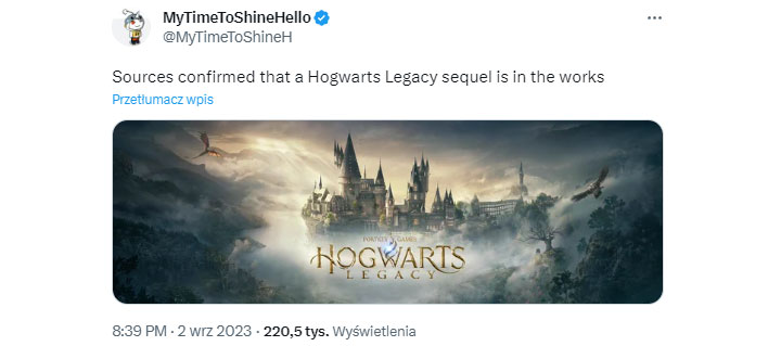 Work Begins on Hogwarts Legacy Sequel (Leak) - picture #1
