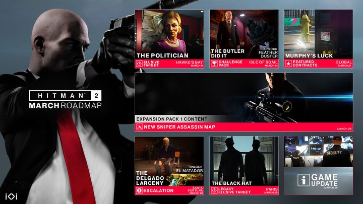Hitman 2 March Roadmap, DiRT Rally 2.0 Season 1 and Other News - picture #2