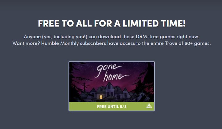 Gone Home for Free in Humble Trove - picture #2