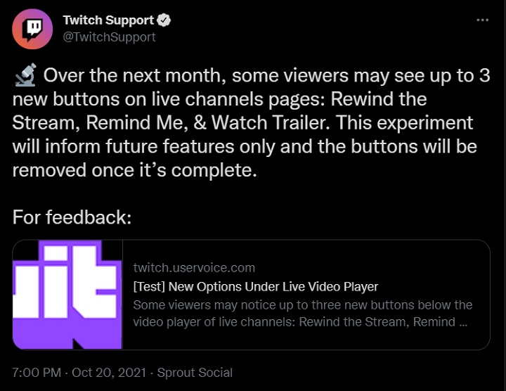 Twitch Will Test New Features, Including Rewinding Streams - picture #1