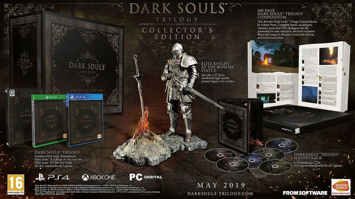 Dark Souls Trilogy - announcement and collectors edition details - picture #2