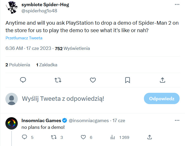 Will There be a Spider-Man 2 Demo For PS5? Insomniac Games Answers - picture #1
