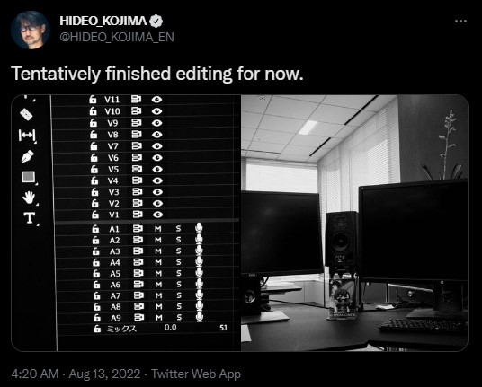 Hideo Kojima Prepares for Hamescom? Dev Posted Enigmatic Photo - picture #1